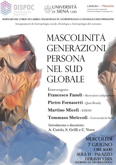 Mascolinità, generazioni, persona nel sud globale