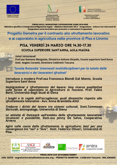 Progetto DEMETRA Progetto DEMETRA
