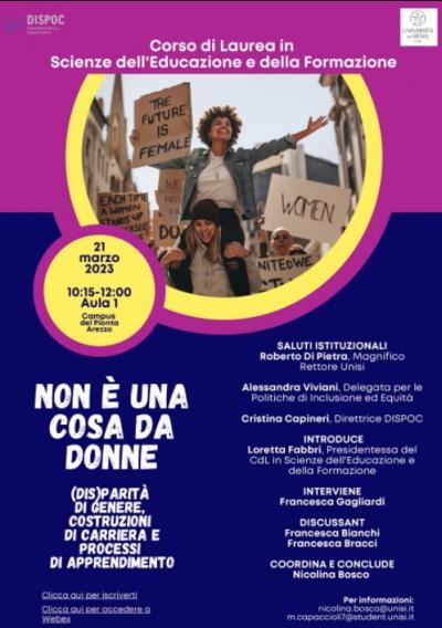 Non è una cosa da donne