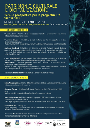 Patrimonio culturale e digitalizzazione Patrimonio culturale e digitalizzazione